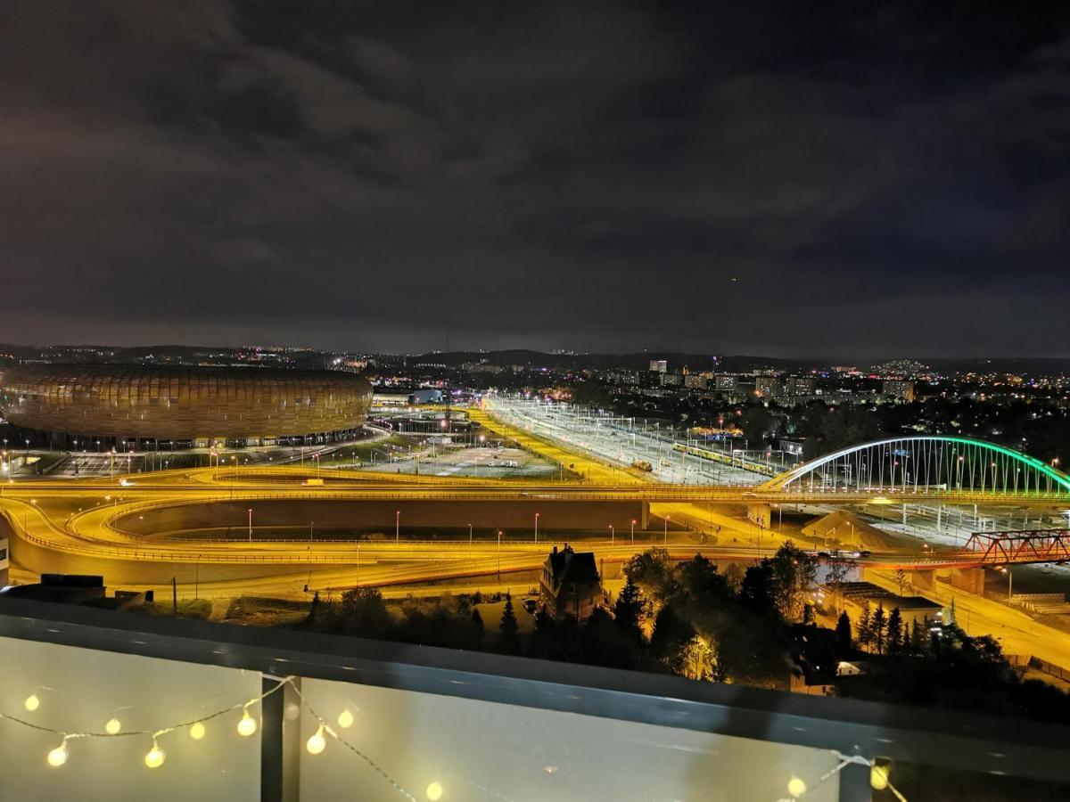 Apartament Przy Bursztynowym Stadionie Гданьск Экстерьер фото
