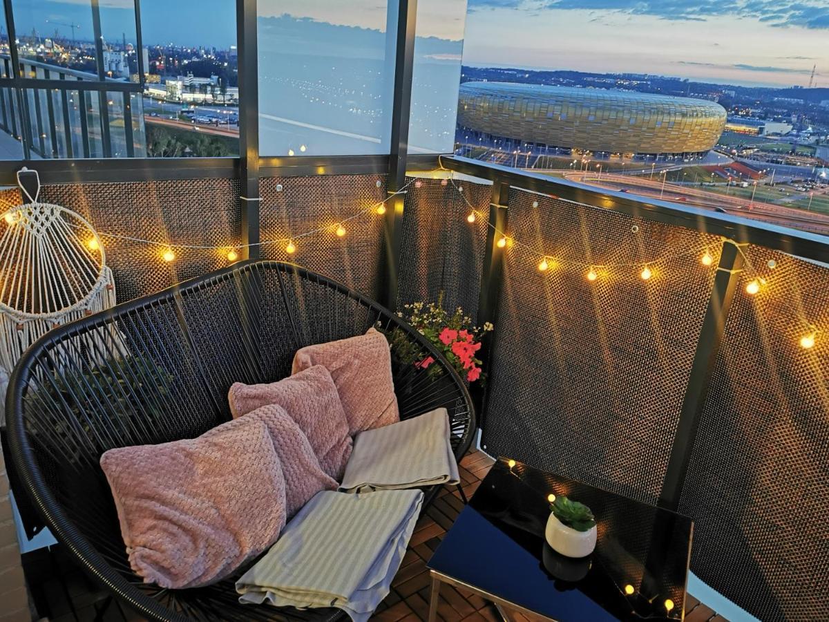 Apartament Przy Bursztynowym Stadionie Гданьск Экстерьер фото